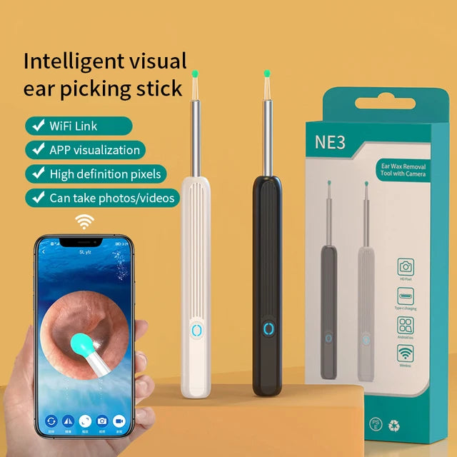 Kit limpador de ouvido inteligente de alta precisão - NE3